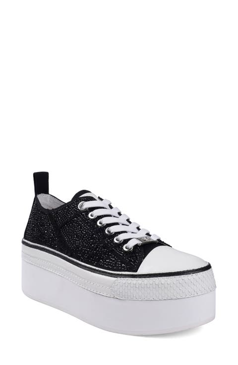 Koralay Rhinestone Platform Sneaker (Women)