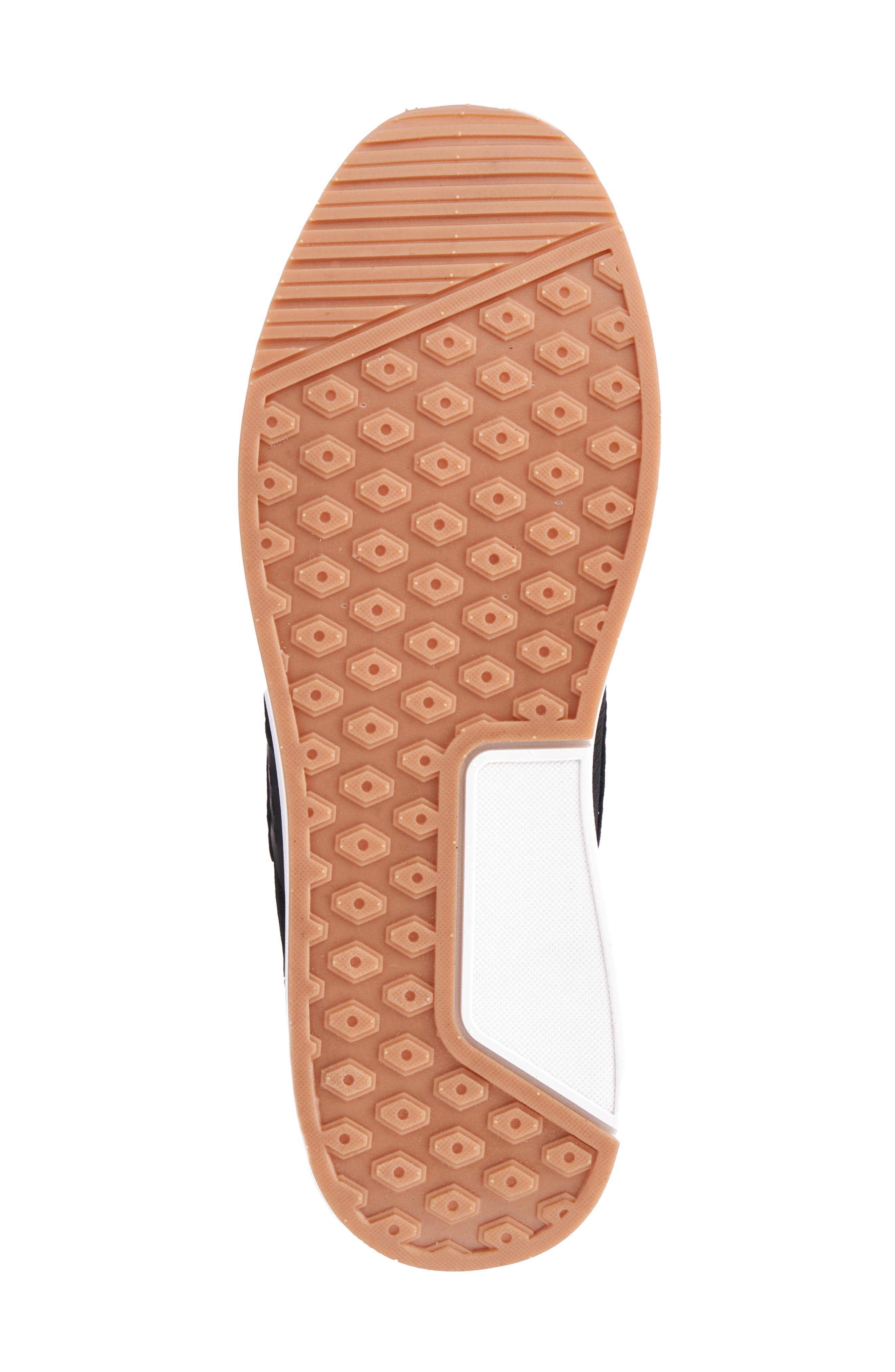 RESERVE FOOTWEAR Perforated Sneaker, Alternate, color, Black