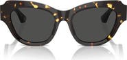 Burberry 52mm Irregular Sunglasses