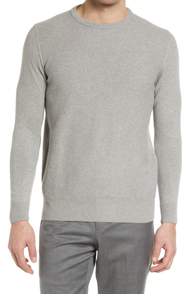Jack Victor Elm Textured Sweater, Main, color, 