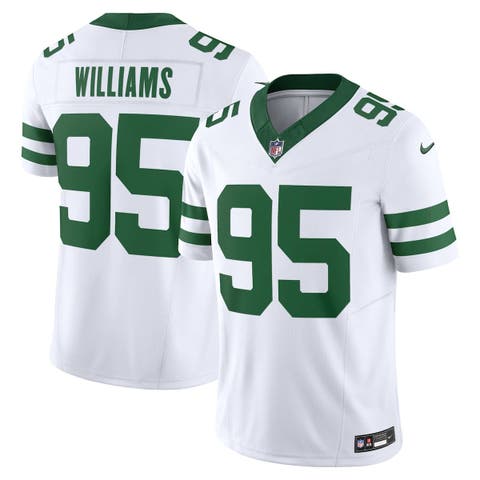 Men's Nike Quinnen Williams Legacy White New York Jets Vapor F.U.S.E. Limited Jersey