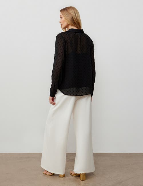 Finery London Matilda Ponte Jersey Trousers In White