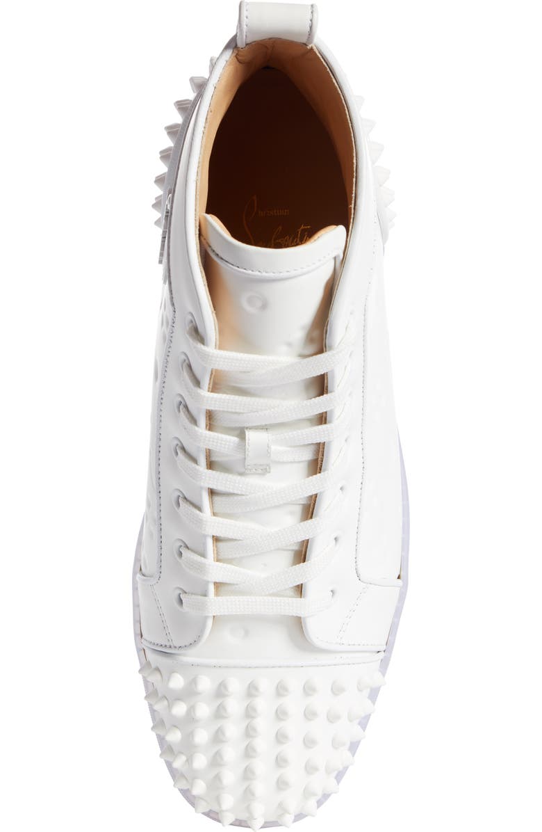 Christian Louboutin Lou Spikes 2 Sneaker, Alternate, color,