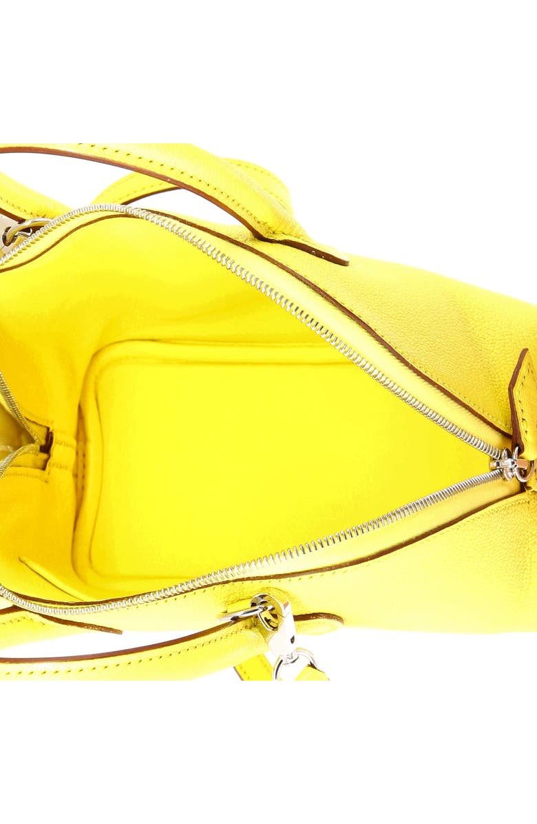 Pre-Owned Hermes Bolide 1923 Bag Chevre Mysore Mini, Alternate, color, Jaune Citron