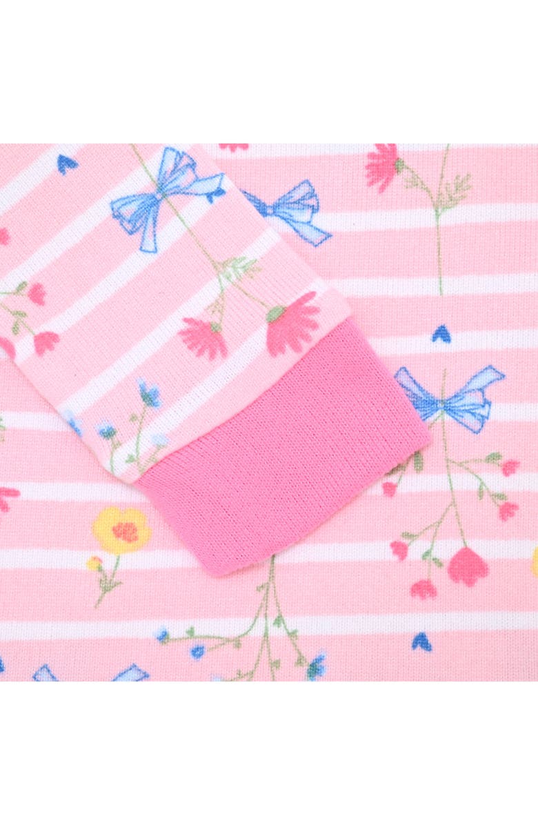 SLEEP ON IT Kids' Print 3-Piece Long Pajamas, Alternate, color, Pink