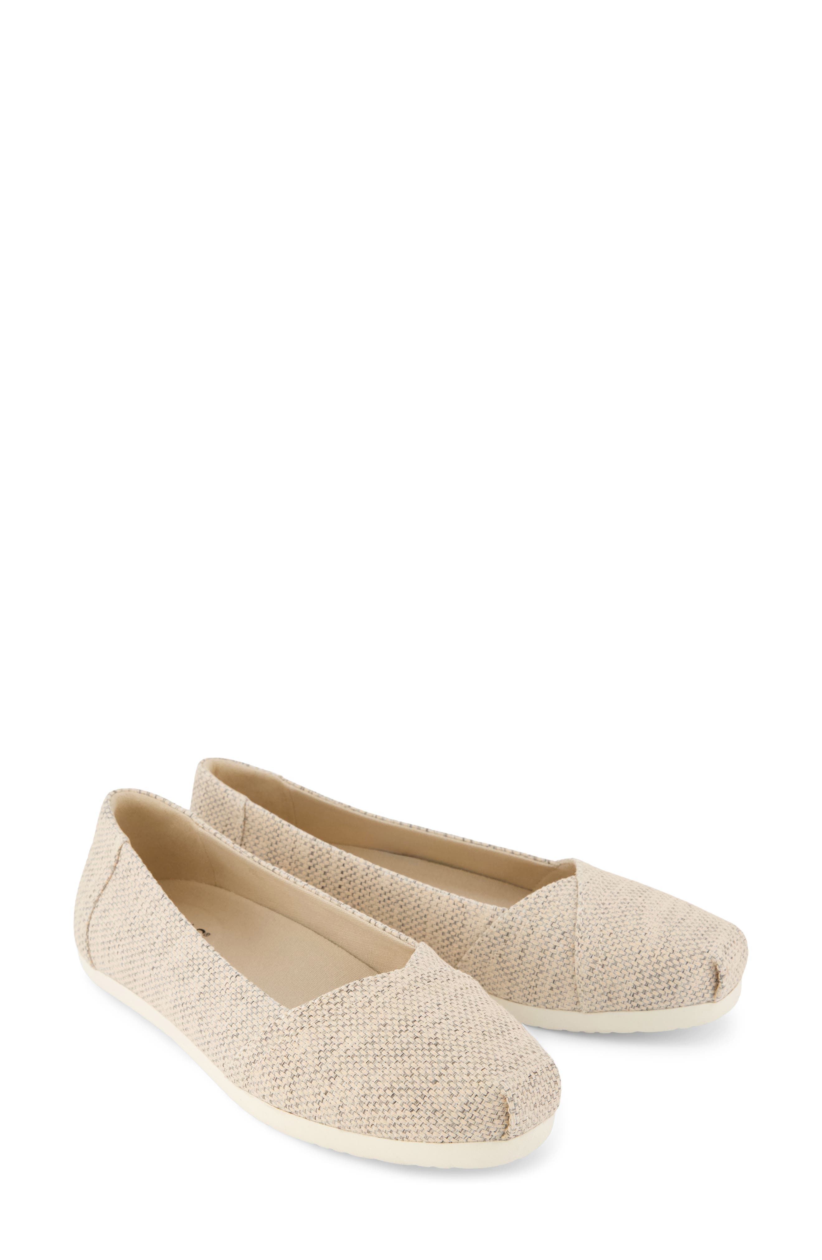 Alpargata Ballet Flat, Alternate, color, LIGHT/ PASTEL GREY