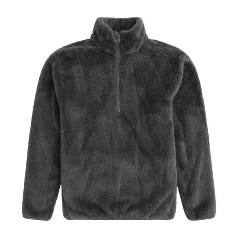 Teddy Fleece Half Zip Jacket