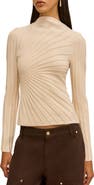 Cult Gaia Paulette Ribbed Top