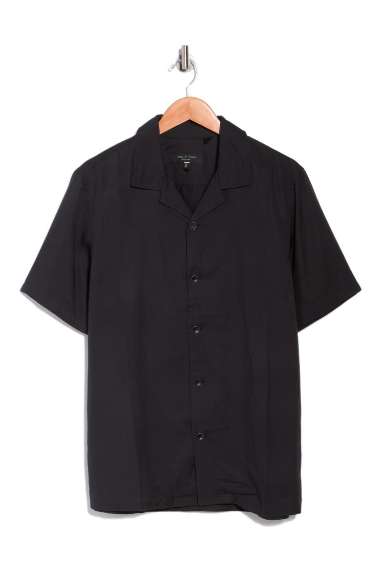 Alan Camp Shirt, Alternate, color, BLACK