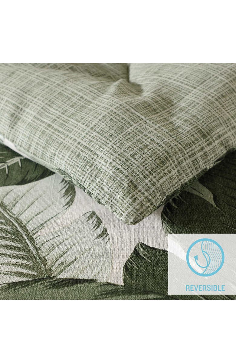 Tommy Bahama Vintage Palms Duvet Cover & Sham Set, Alternate, color, Dark Green