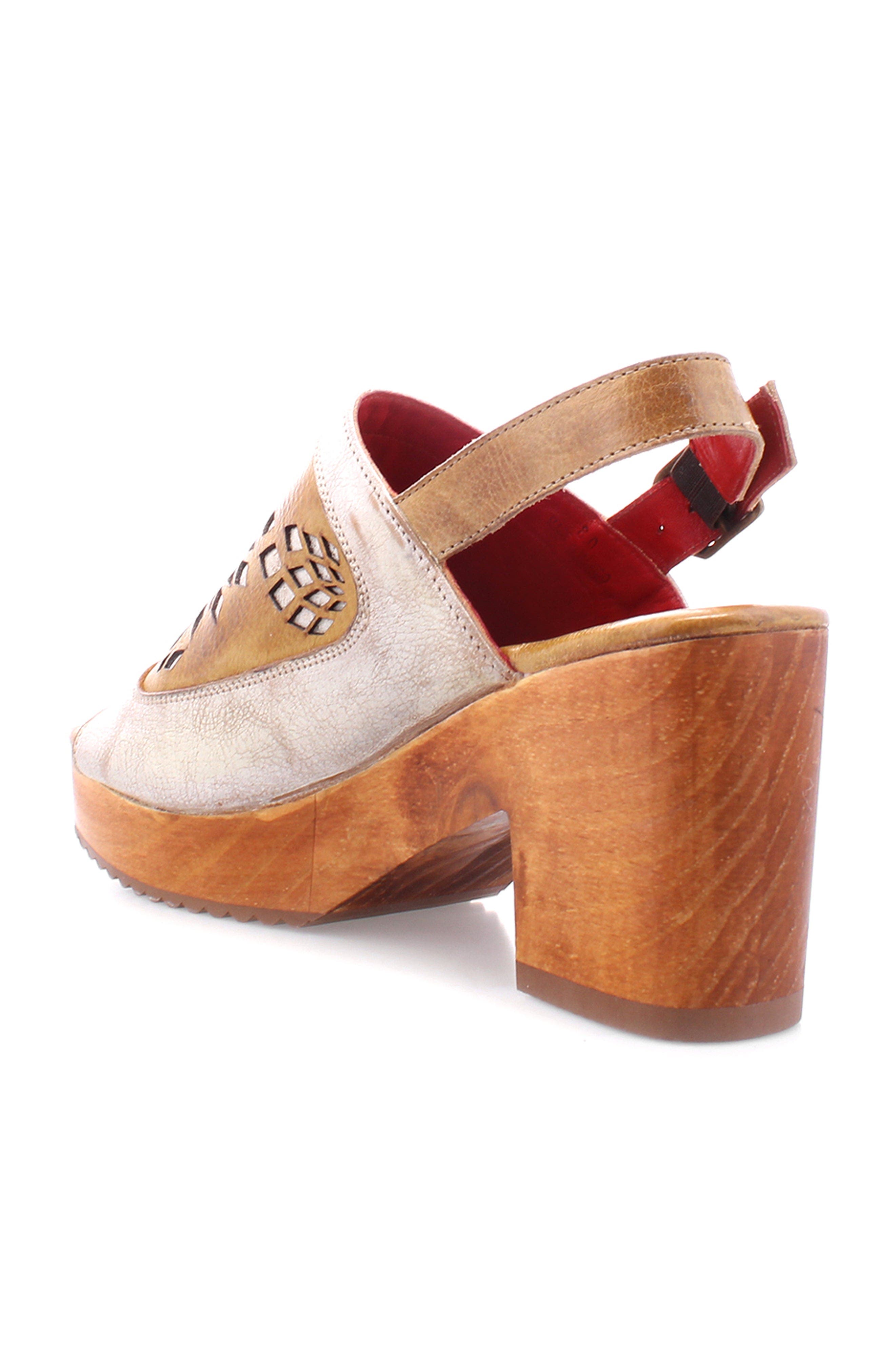 Bed Stu Jinkie Wood Heel, Alternate, color, Nectar Lux Cashew Rustic