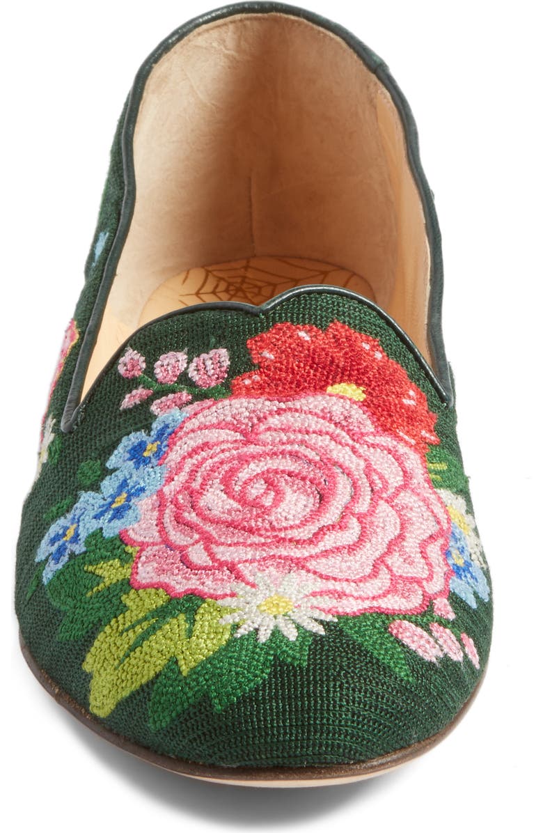 Charlotte Olympia Rose Garden Loafer, Alternate, color,
