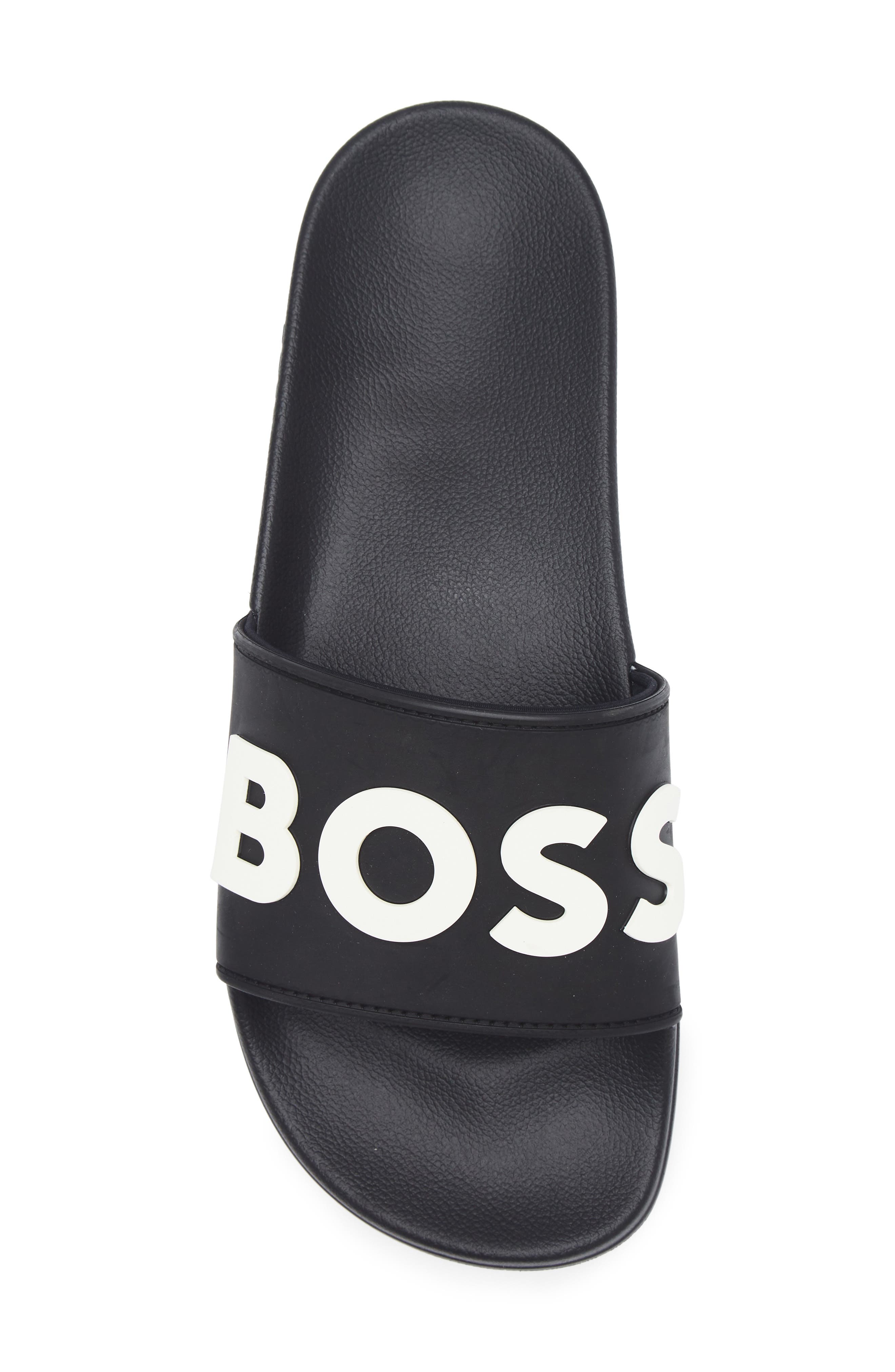 BOSS Kirk Slide Sandal, Alternate, color, Black