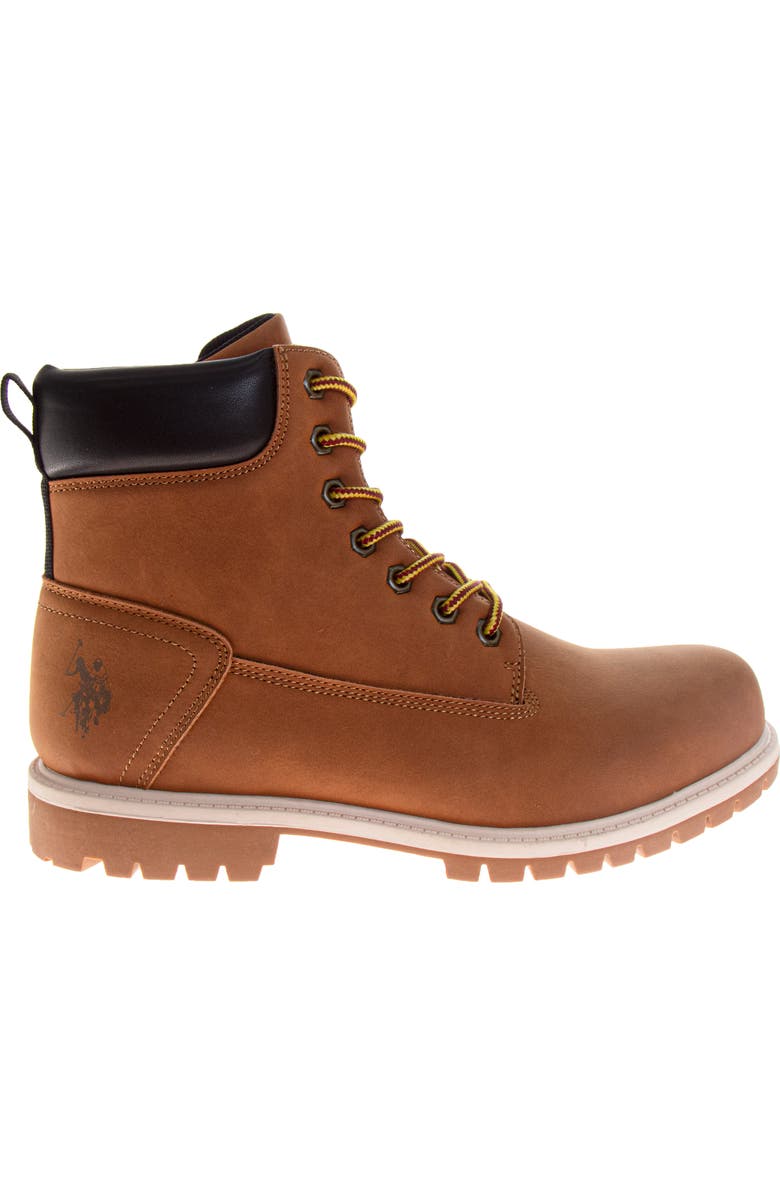 U.S. POLO ASSN US Polo Assn Mens' Boots, Alternate, color, Tan