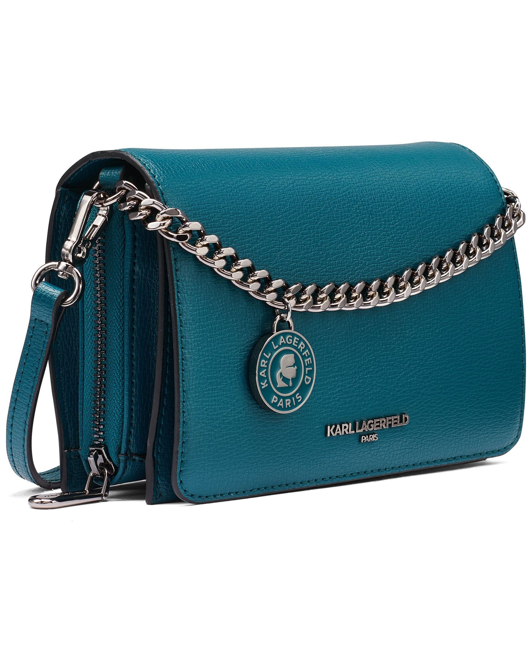 Lourdes Crossbody Bag, Alternate, color, Glass Teal