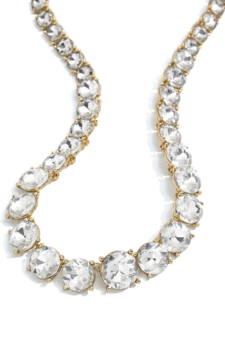 BaubleBar Graduating Crystal Necklace, Alternate, color, 