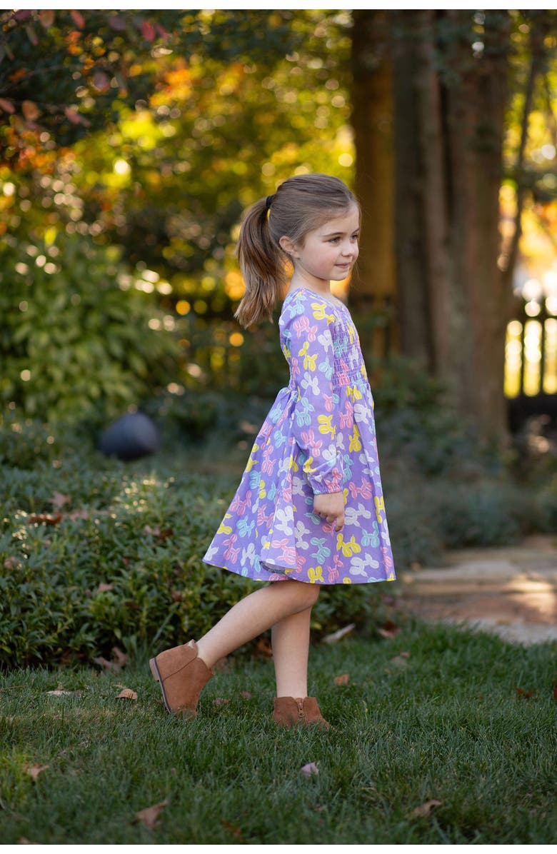 WORTHY THREADS Ruched Dress, Alternate, color, Balloon Animals