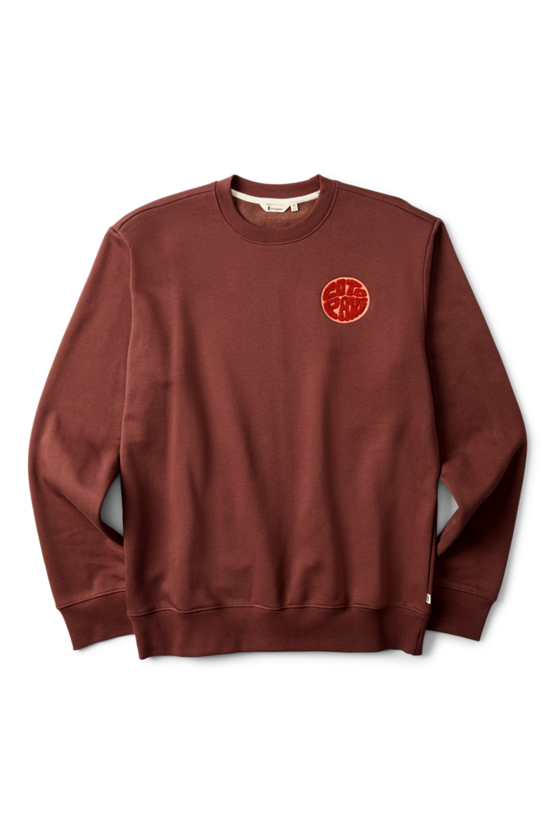 Trail To Sea Crew Sweatshirt - Men's, Alternate, color, Sepia