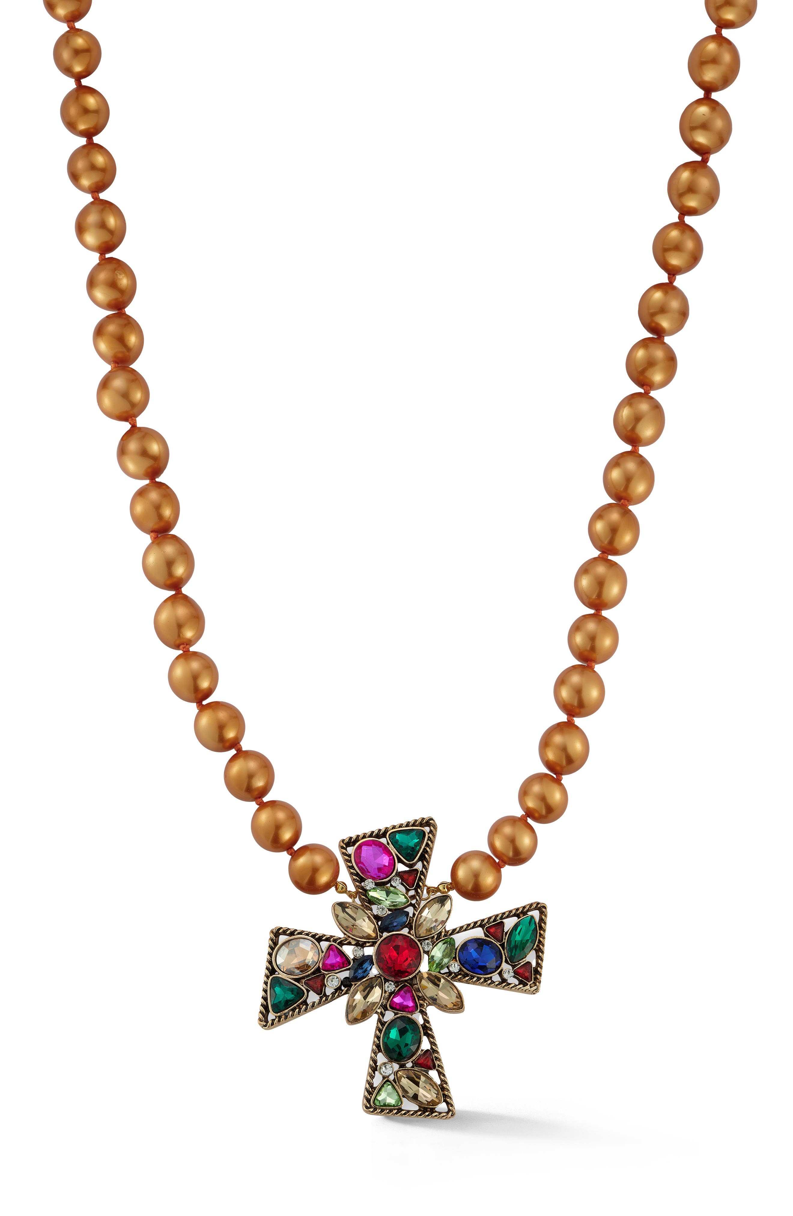 Statement Cross Necklace