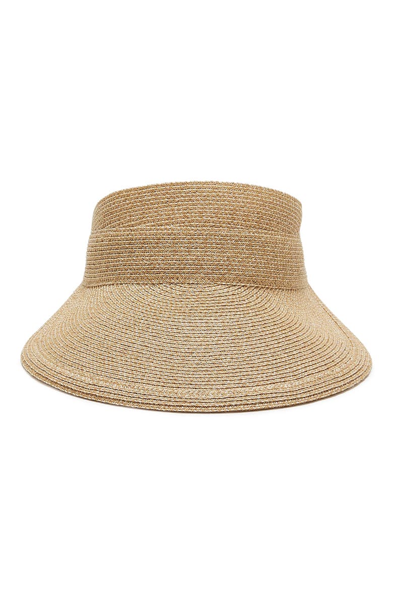 Ricky Woven Visor, Alternate, color, SAND