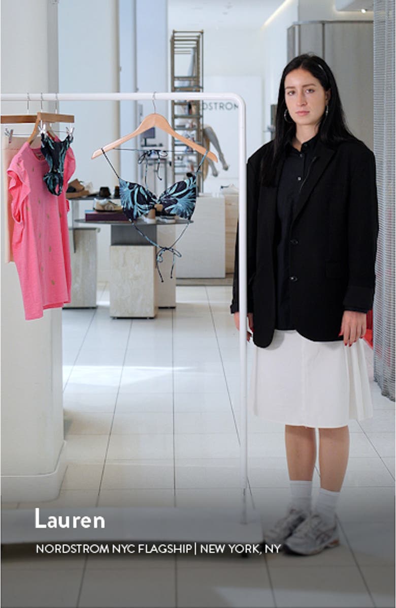 Fate Venice Triangle Bikini Top, sales video thumbnail