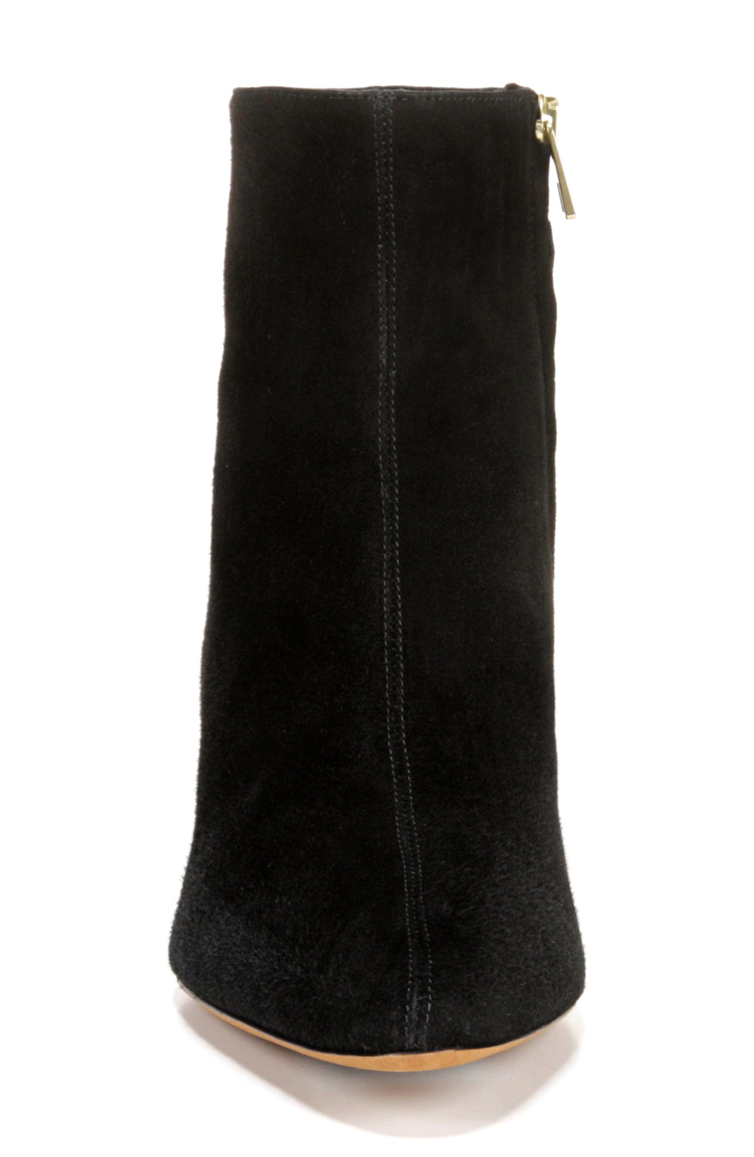 Lanica Bootie, Alternate, color, BLACK SUEDE