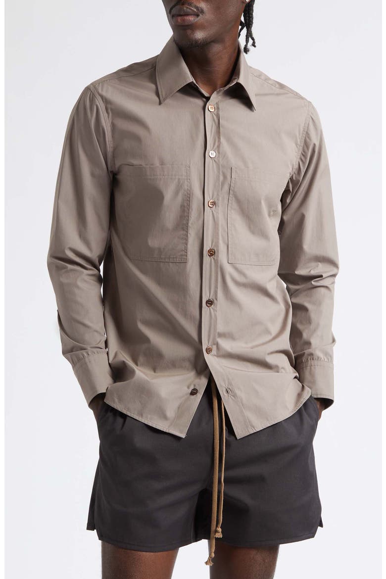 Stabb Button-Up Shirt, Main, color, OXIDIZED