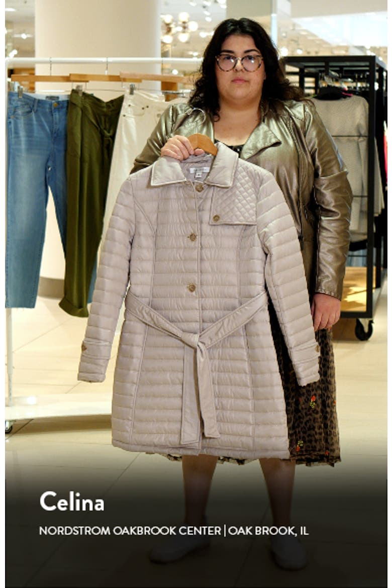 Water Resistant Quilted Trench Coat video