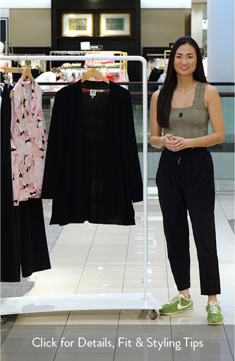 Napa Open Front Longline Cardigan, sales video thumbnail