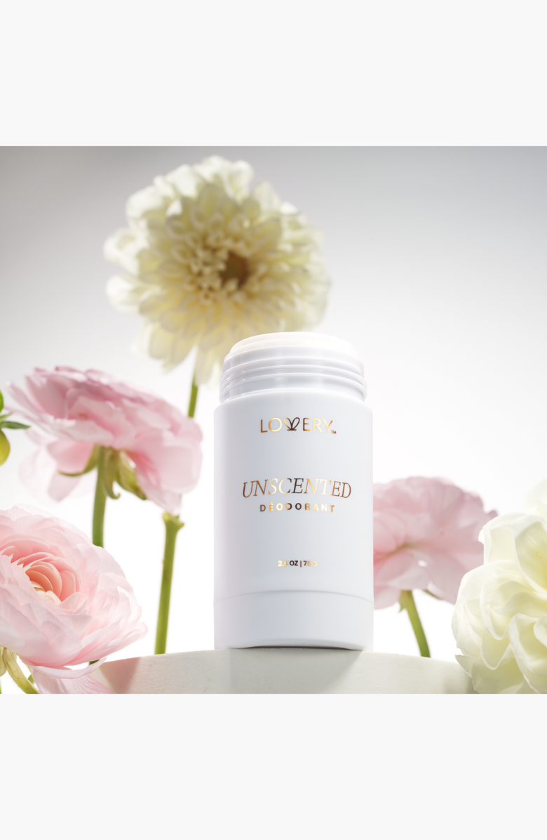 Lovery Aluminum Free Deodorant Stick, Alternate, color, Unscented