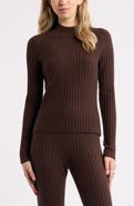 Treasure & Bond Cashmere Mock Neck Sweater