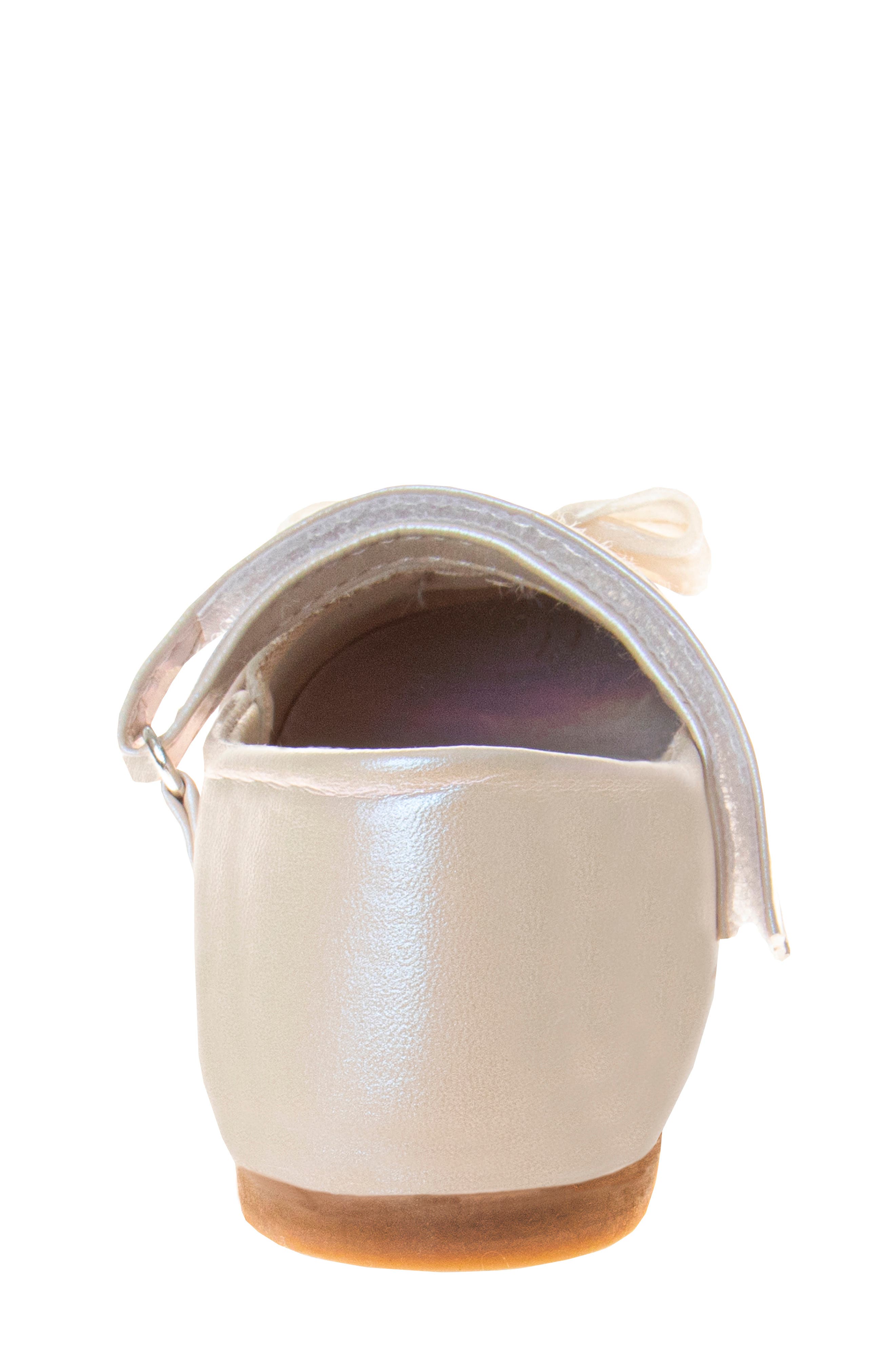 Kids' Mary Jane Flat, Alternate, color, BEIGE PEARL