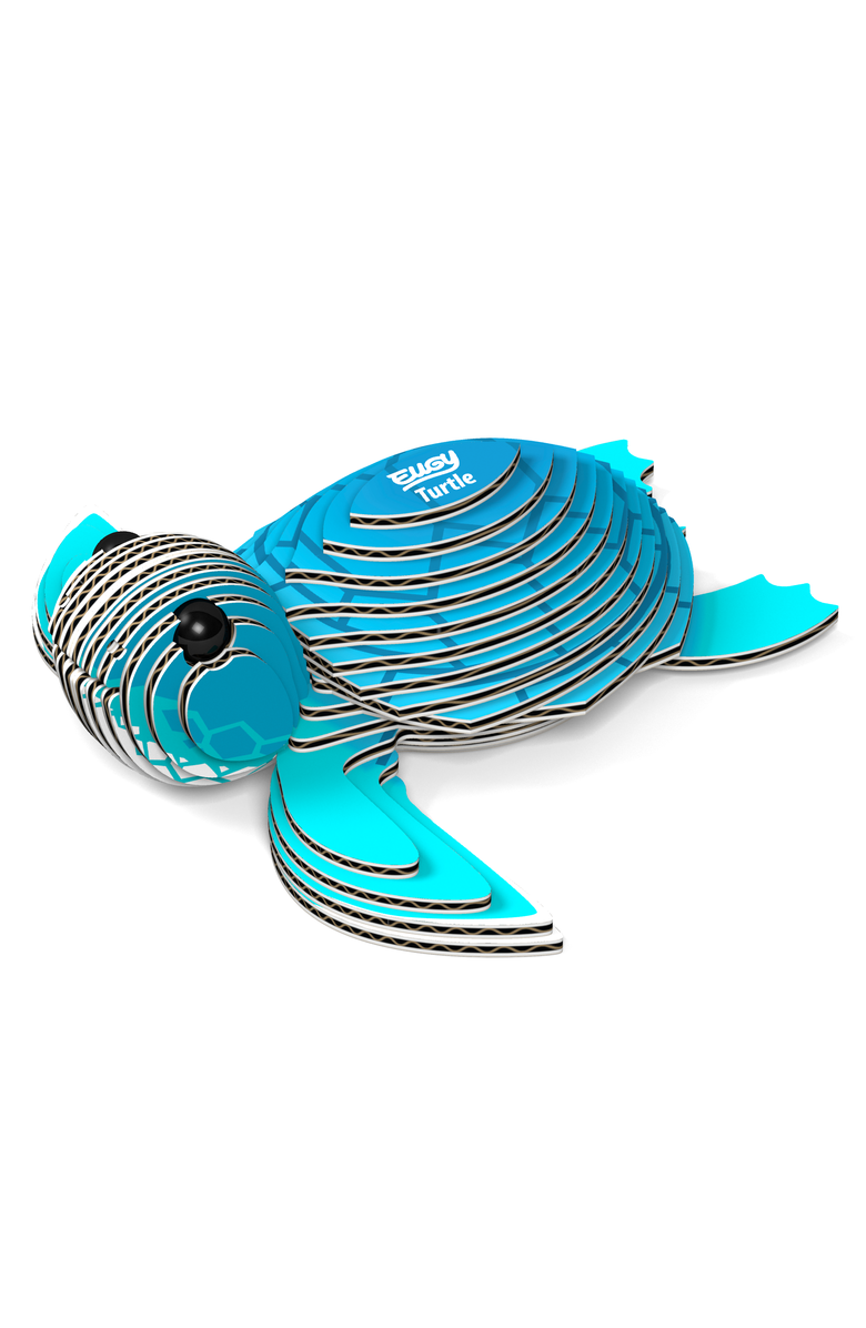 Eugy Puzzles Turtle 3D Puzzle, Alternate, color, NO COLOR