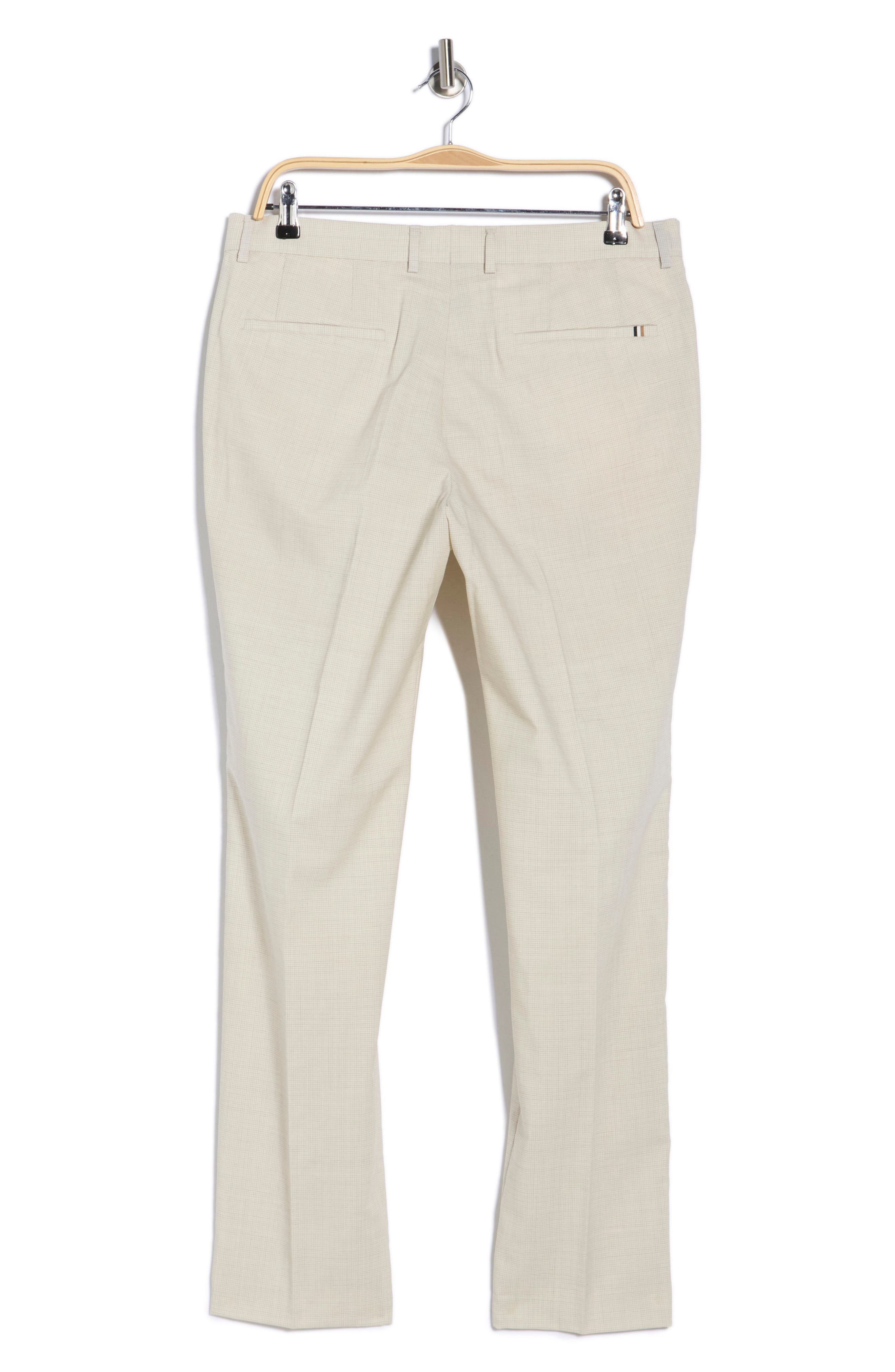 Genius Slim Fit Flat Front Wool Blend Dress Pants - image 2