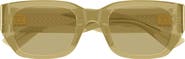 Bottega Veneta 51mm Rectangular Sunglasses