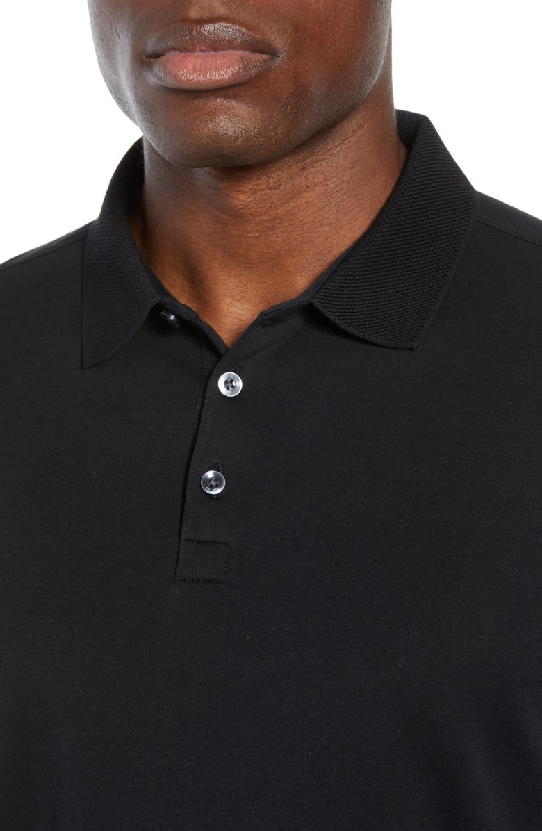Robert Barakett Batiste Long Sleeve Polo, Alternate, color, 