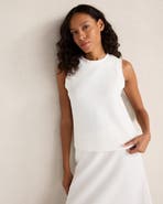 Haven Well Within Cotton Blend Textured Tank