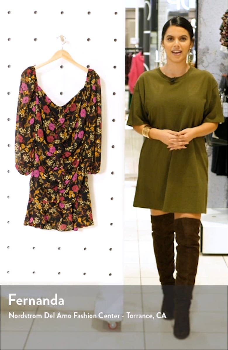 Cinched Ruffle Minidress, sales video thumbnail