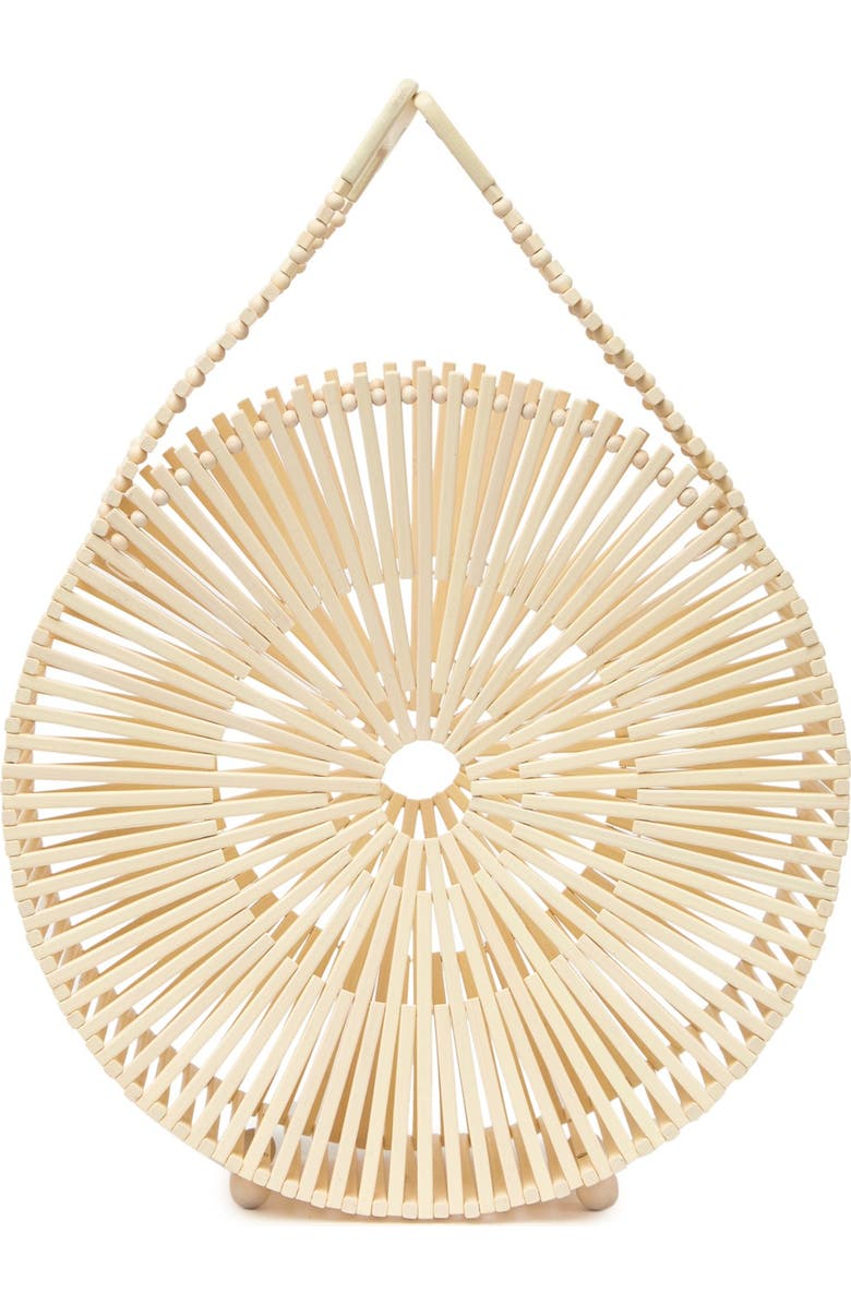 Cult Gaia Zaha Bamboo Bag, Main, color,