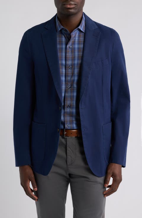 Jackson Cotton & Cashmere Blend Soft Coat