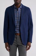 David Donahue Jackson Cotton & Cashmere Blend Soft Coat