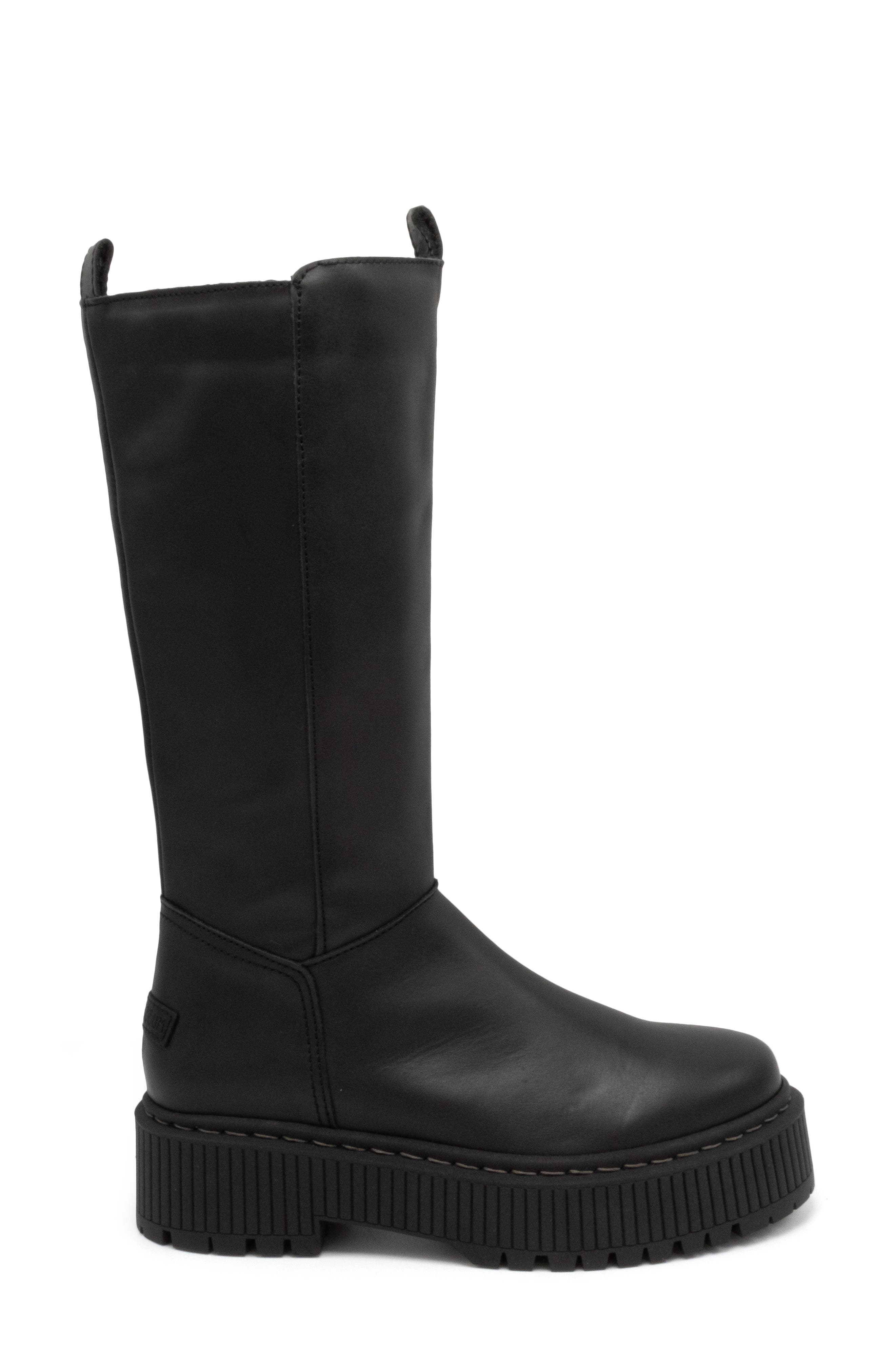 Musse & Cloud Barbis Platform Lug Sole Tall Boot, Alternate, color, 