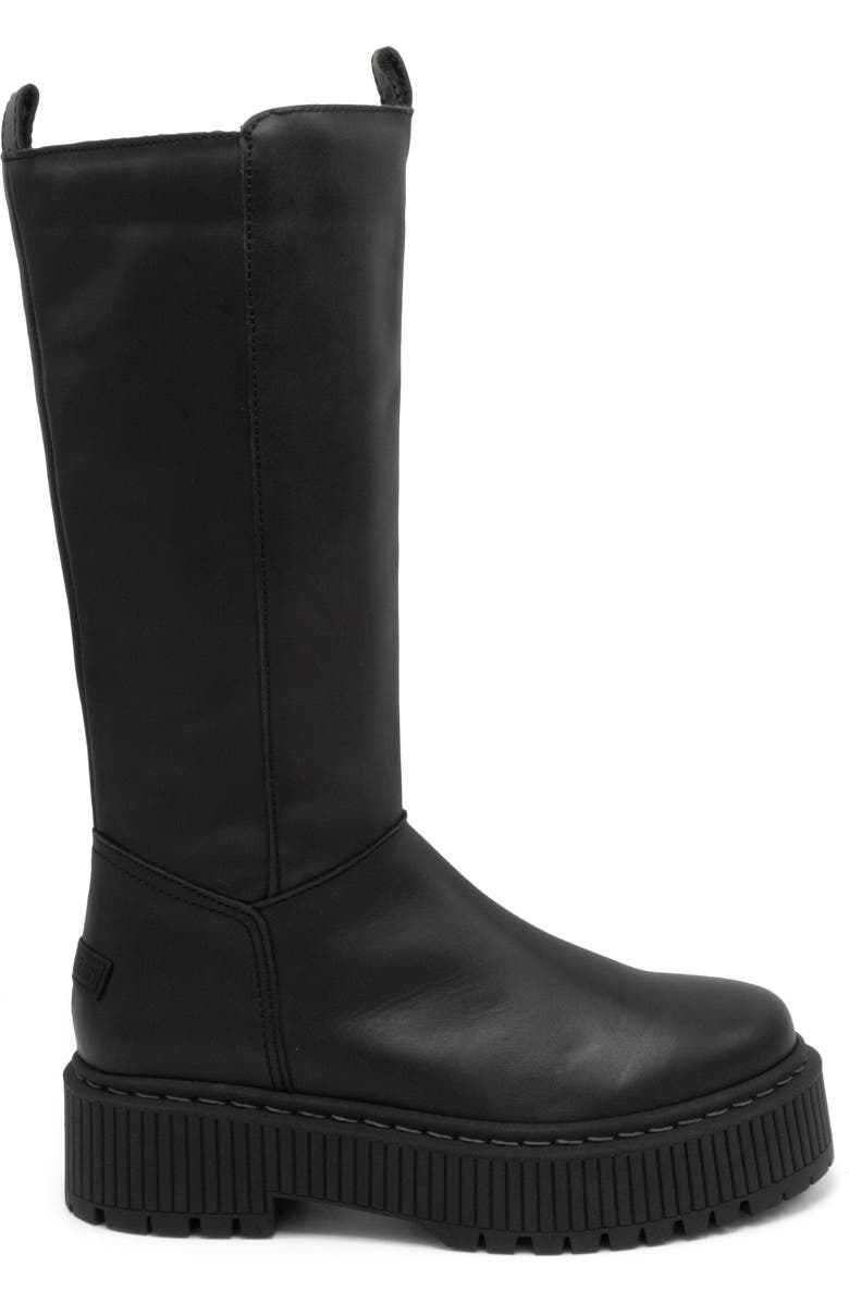 Musse & Cloud Barbis Platform Lug Sole Tall Boot, Alternate, color,
