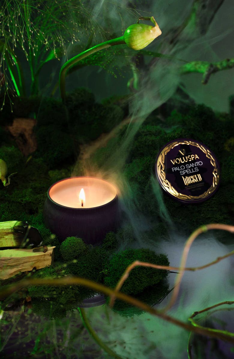 Voluspa Wicked Collection Palo Santo Spells Mini Tin Candle, Alternate, color, 