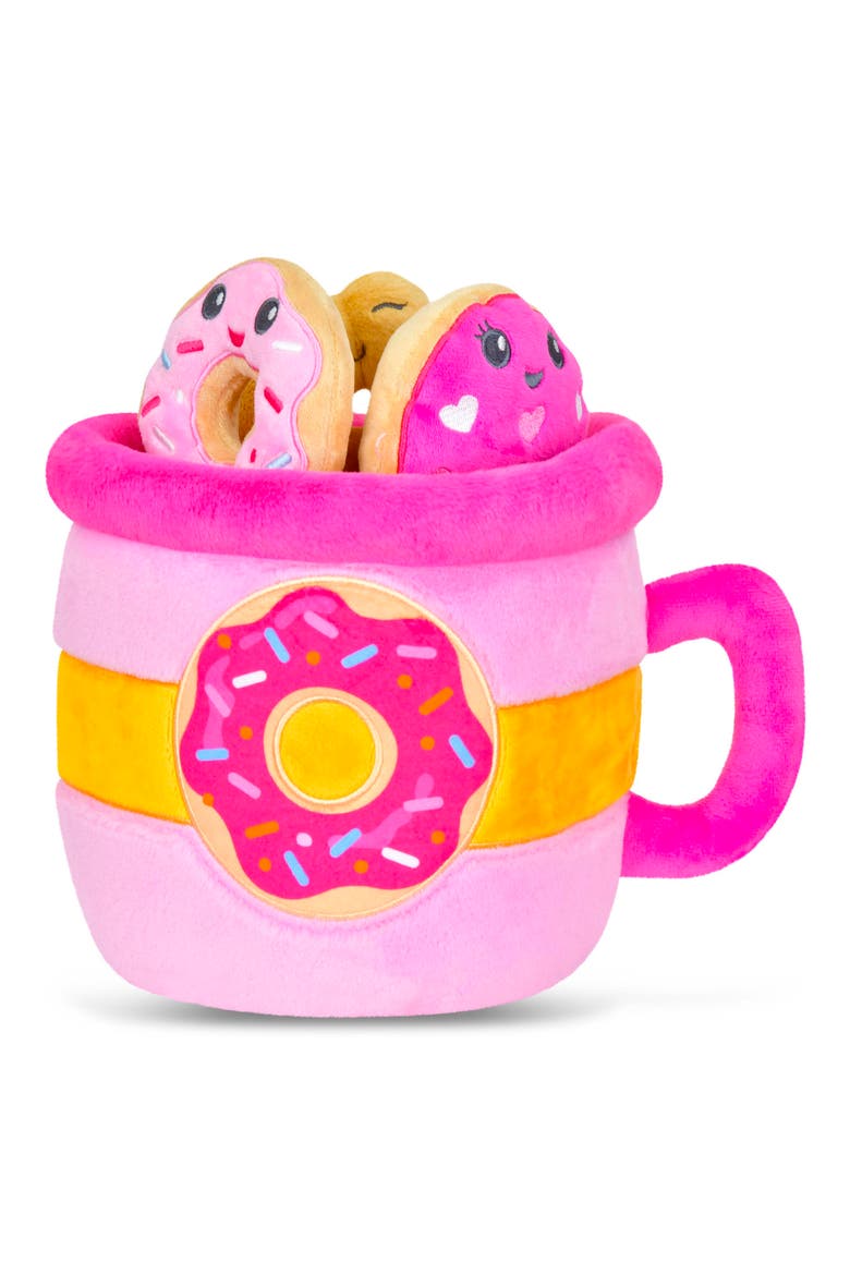 Cup O Donuts Plush Toy, Main, color, PURPLE MULTI