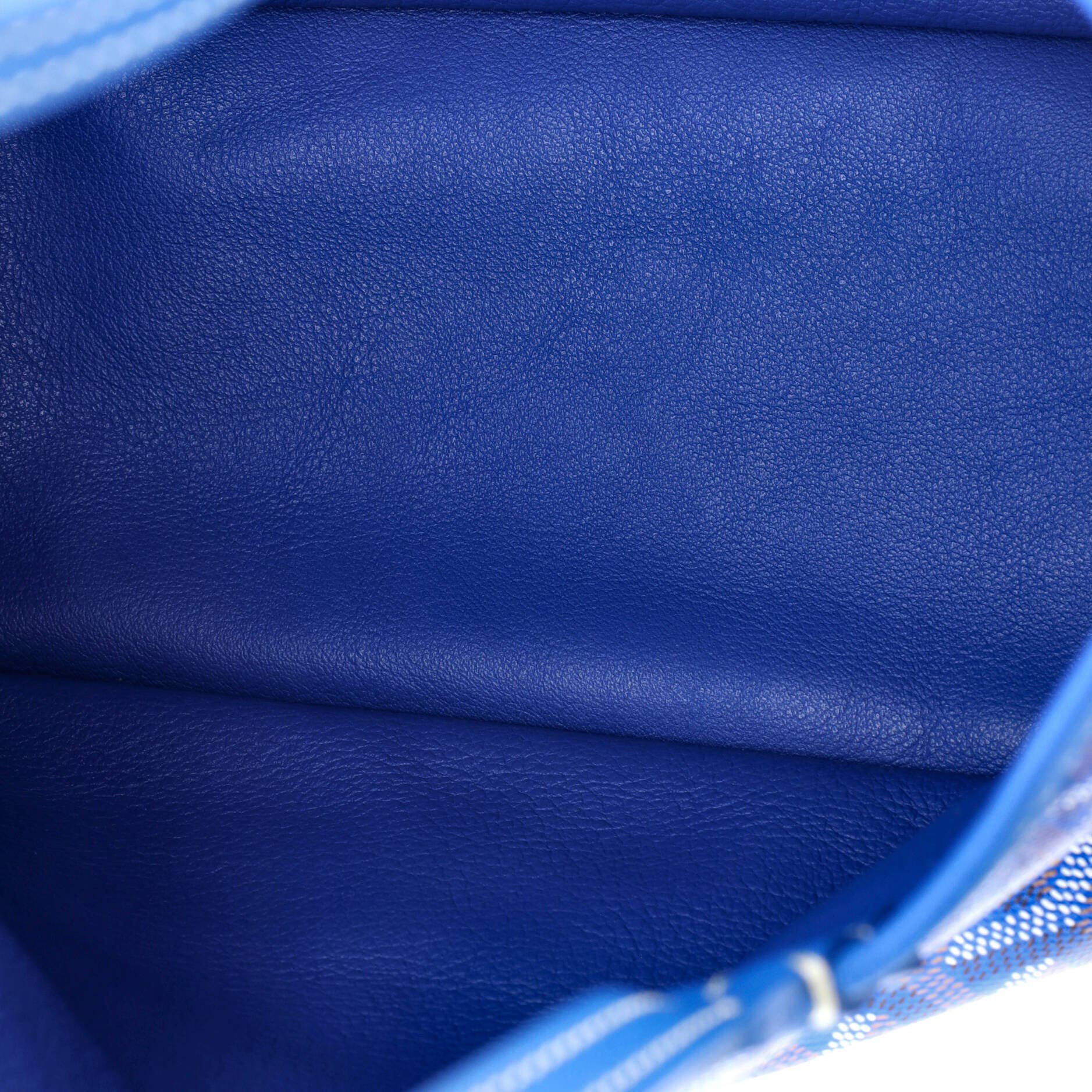 Pre-Owned Goyard Anjou Reversible Tote Coated Canvas Mini, Alternate, color, Blue