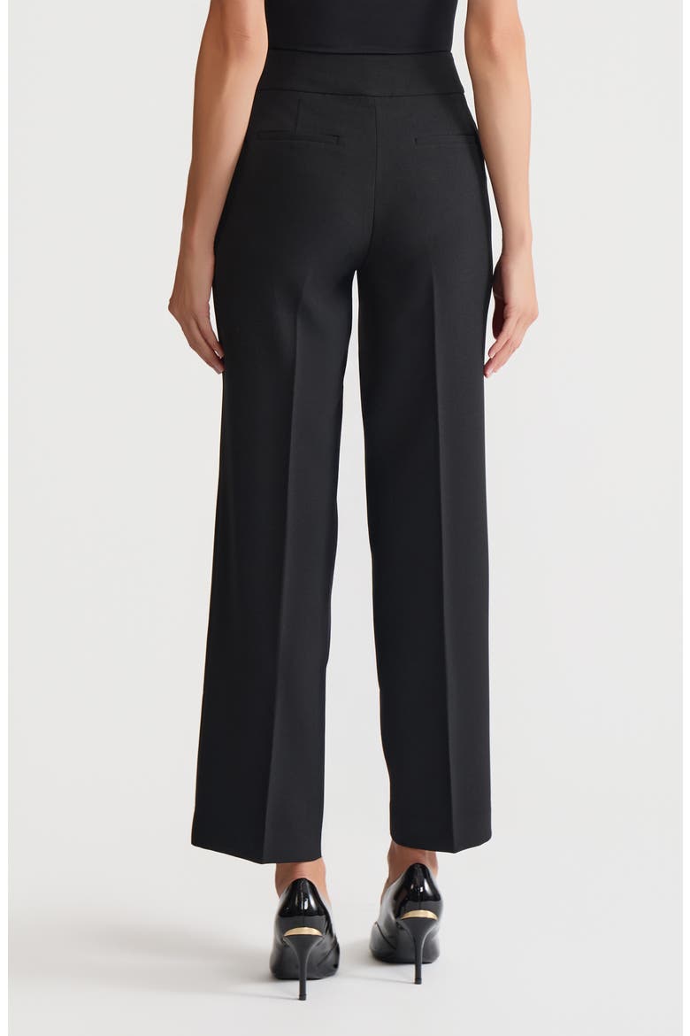 Extended Button Tab Pants, Alternate, color, BLACK