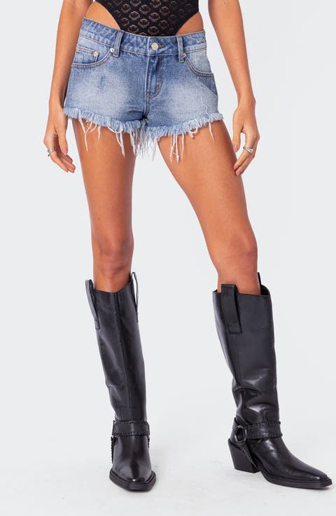 Erika Denim Cutoff Shorts