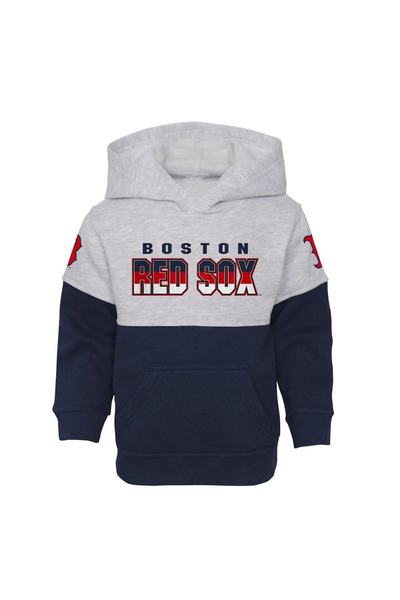 Toddler Navy/Heather Gray Boston Red Sox Two-Piece Playmaker Set, Alternate, color, Navy