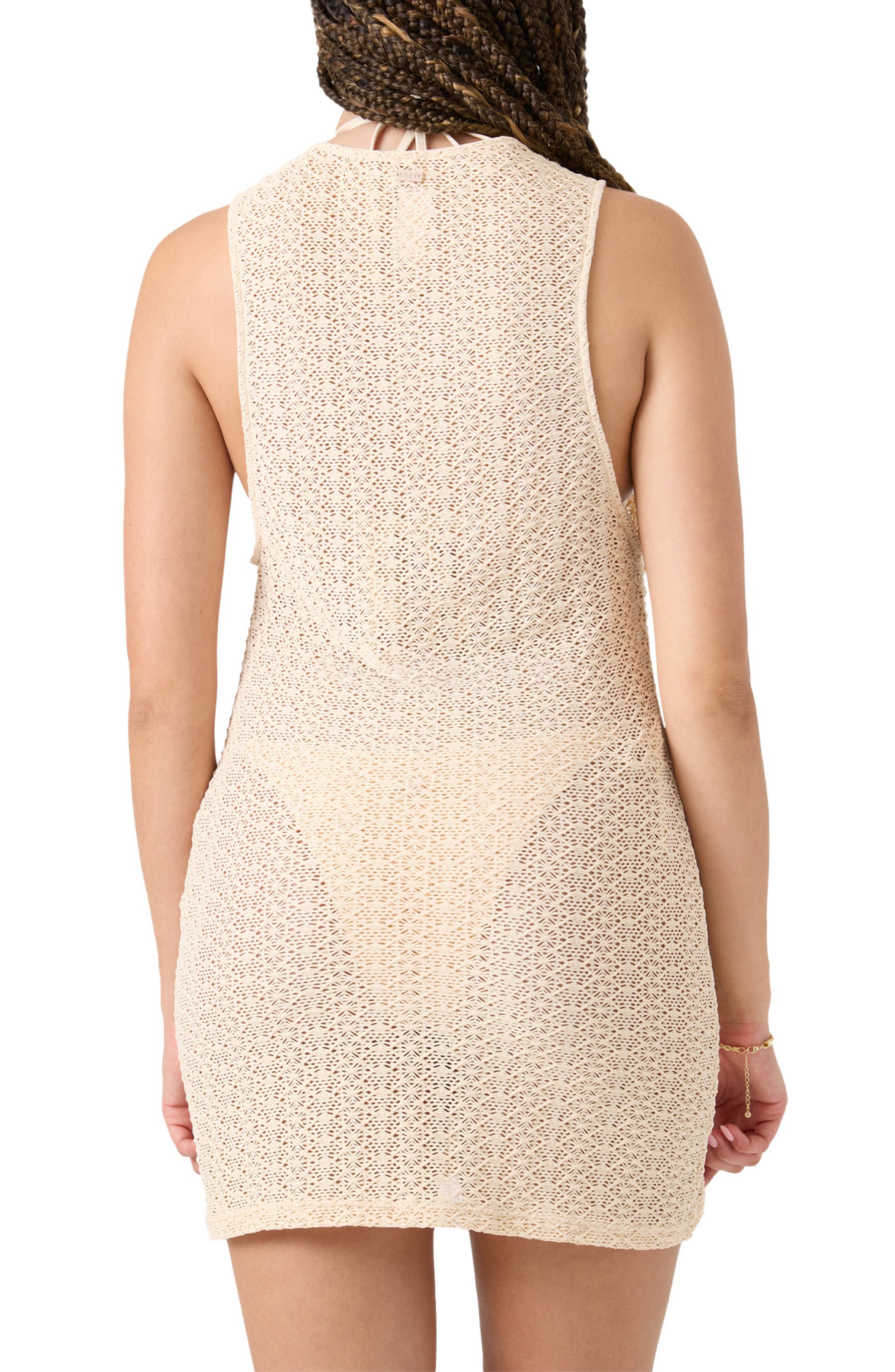 Open Stich Cover-Up Minidress - image 4